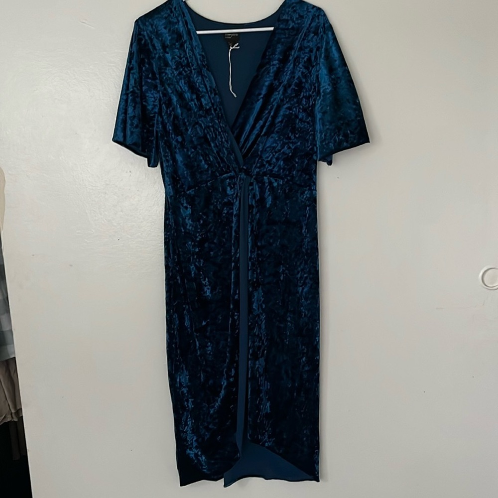 Blue dress